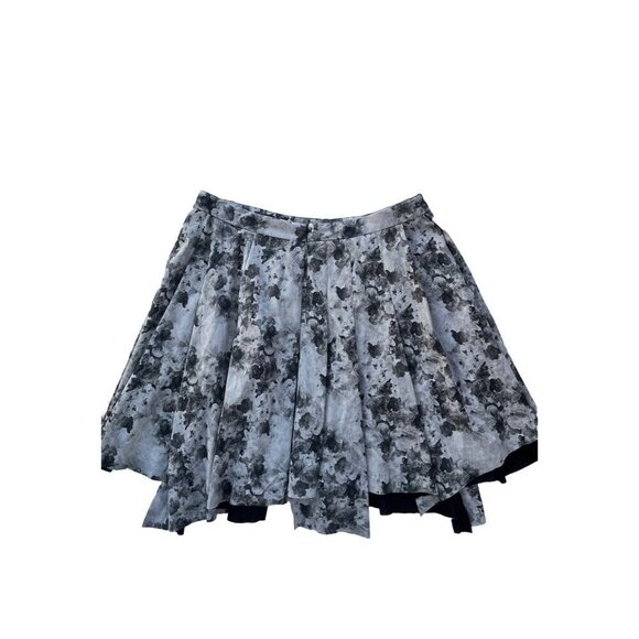 Robert Rodriguez Womens Pockets Asymmetrical Pleated Mini Skirt Size 10 - Picture 8 of 10